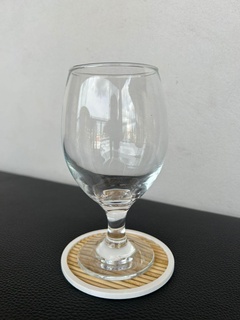 Coaster porta copo facile impression mignonne décoration café vin Bière verre tasse cara 3d print model - Mito3D