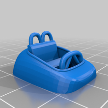 coaster car miniature roller toy vehicles 3d print model - Mito3D