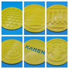 coaster collection 3d print model - Mito3D