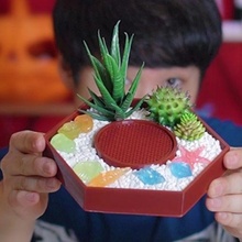 coaster flowerpot gadget pot useless coffee drink 3d print model - Mito3D