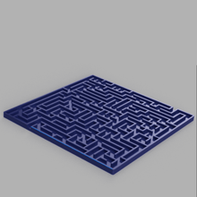 coaster labyrinth coasters game 3d print model - Mito3D