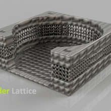 coasterholder lattice pattern home xmas useful handy practical idealab household drink drinkcoaster 3d print model - Mito3D