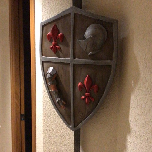 escudo de armas varios el heráldica la 3D print model - Mito3D