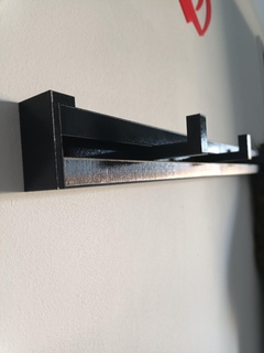 coat rack Home support mantle wall bracket hooks 3d print model - Mito3D