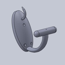 coat-rack-Schlüsselanhänger verschiedene lifehack3d 3d print model - Mito3D