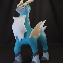 cobalion cuts pokemon anime pikachu virizion terrakion legendary sculpt toy dog 3d print model - Mito3D