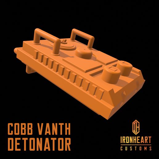 cobb vanth mando detonator 3D print model - Mito3D