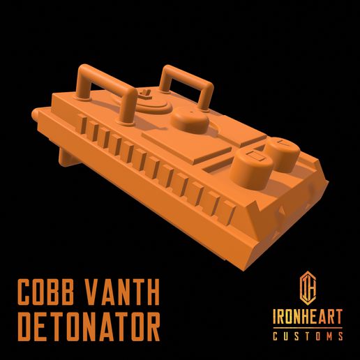 cobb vanth Mando Zünder 3D print model - Mito3D