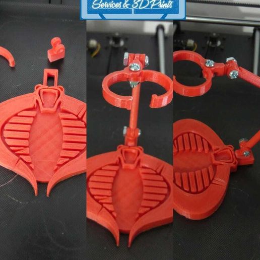cobra base 6'' figuras colecionável 3D print model - Mito3D