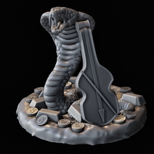 cobra estatueta arte serpente brinquedo 3d print model - Mito3D