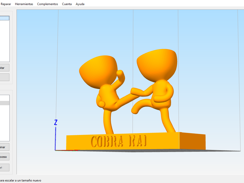 cobra kai karate kid kay 3D print model - Mito3D