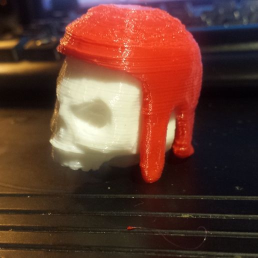 coc wall breaker choque clanes 2 partes head helmet juego juegos 3D print model - Mito3D