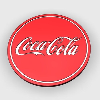 coca Cola Coca régime Coaster ensemble nouveauté 3d print model - Mito3D