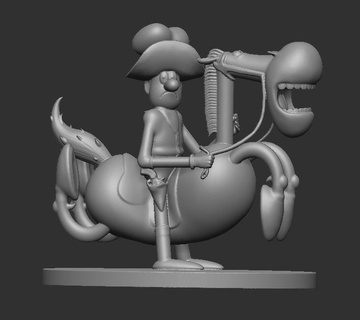kokobill Sanat oyuncaklar toplama heykel 3d print model - Mito3D