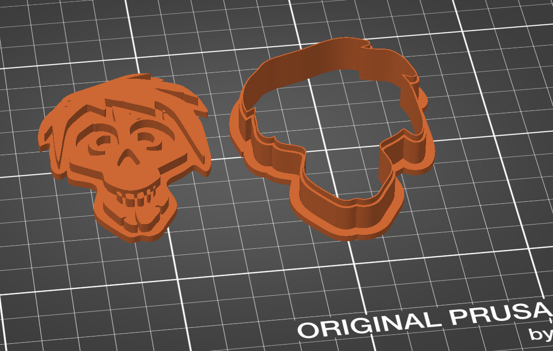 coco biscuit coupeurs coupeur 39 Halloween 3D print model - Mito3D