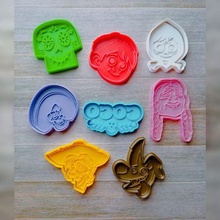 coco cookie cutters - cutter kit x8 3d print model - Mito3D