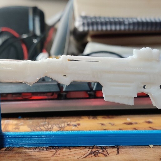 merluzzo mobile epico cecchino bundle pistola xpr arte 3D print model - Mito3D