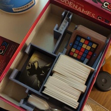 i nomi in codice scatola oranizer gioco da tavolo boardgames accessori inserti organizzatore giocattoli di 3d print model - Mito3D