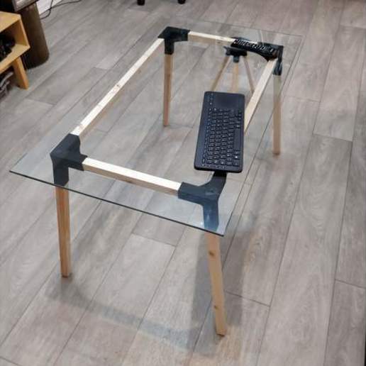 cofee table home modular bass coffee shop living room design minimalism 3D print model - Mito3D
