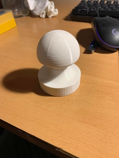 caffè manomettere scambiabile base stampa palle noccioline 3d print model - Mito3D