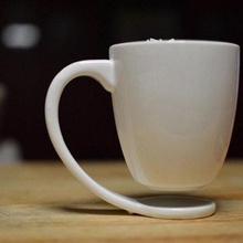 coffee cup tea breakfast bread drinks 3d print model - Mito3D