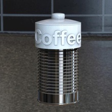 caffè casella di capsula di riciclaggio, ecologia casa possibile di stallo negozio di caffè il simbolo del cestino cestino rifiuti 3d print model - Mito3D