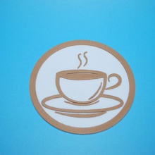 kahve coaster ev yemek mutfak çay 3d print model - Mito3D