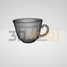 coffee cup - kitchen dishes equipment breakfast food decoration 3d scan stl file living serving break time 3d print model - Mito3D
