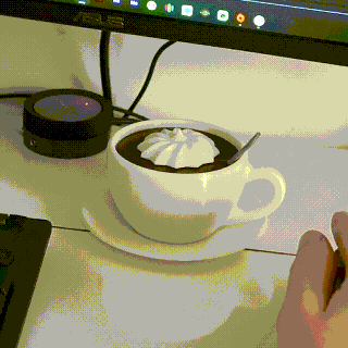 coffee cup box fun office accessory 3d print model - Mito3D