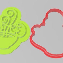 coffee cup cookie cutters 3d print model - Mito3D