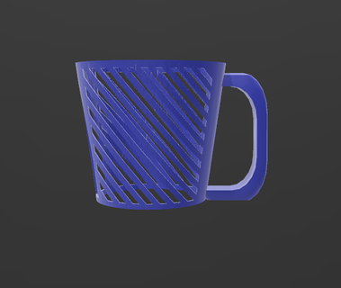 coffee cup holder v5 3d print model - Mito3D