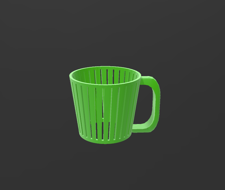 Kahve Fincan Kulp destek v7 3D print model - Mito3D