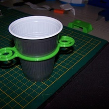 café taza radiador apoyo máquina 3d print model - Mito3D