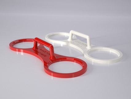 coffee cups holder Tools 3d printing 3d print model - Mito3D