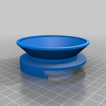 coffee dosing ring parametric - fusion 360 home kitchen dining espresso tamper 3d print model - Mito3D