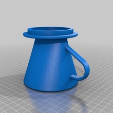 café gotero cafetería filtro kaffee cocina comida 3d print model - Mito3D