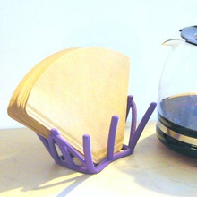 el café de filtro titular casa tienda apoyo soporte exhibición útil cocina 2019 art tabla por la mañana utensilio fácil impresión 3d print model - Mito3D