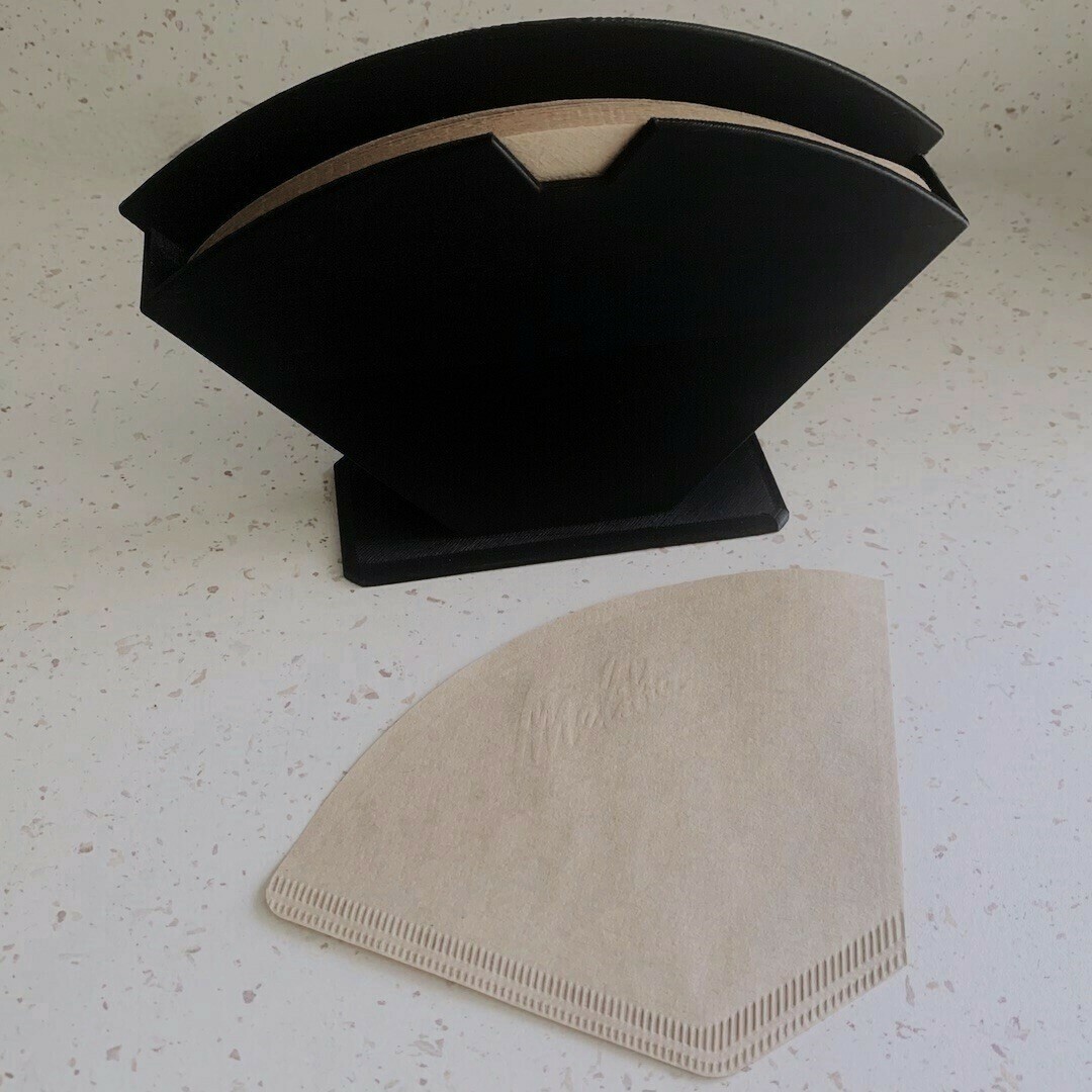 café filtre titulaire soutien cuisine fabricant tasse décoration espace rangement gadget conception Accueil maison intérieur 3D print model - Mito3D