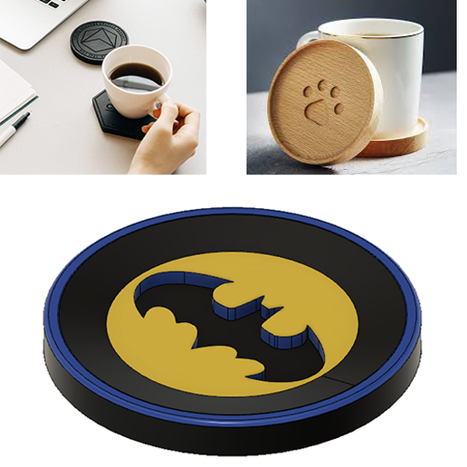 Kahve Kulp destek batman porte tasse cafe portal tabak plat ev mutfak yerel 3D print model - Mito3D