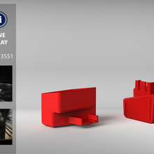 coffee machine delonghi condensate tray 3d print model - Mito3D