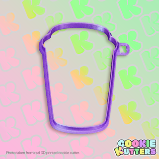 coffee paper cup cookie cutter mold silhouette kutters kitchen food recipe cookies 3d print contour 3d print model - Mito3D