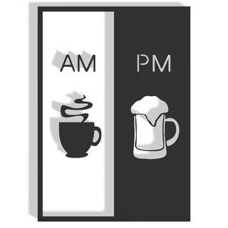 Kahve pm bira masa İçmek 3d print model - Mito3D