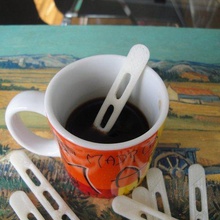Kaffee Rührer verschiedene der uc3m plastic valley openscad 3d print model - Mito3D