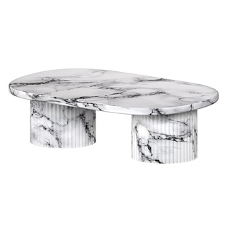coffee table oranda round furniture marble dining fittings modern design minimalism decor 3d rock designer ceramics kitchen cafe 3d print model - Mito3D