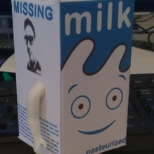café plano de leite, caixa desfocagem do vídeo da música vários scatola com leite 3d print model - Mito3D