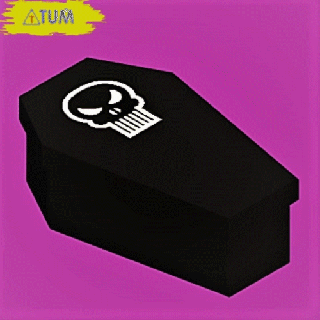 coffin box no12 fashion gift tool halloween celebration tum cults 3d print model - Mito3D