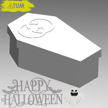 coffin box no2 fashion gift tool halloween celebration tum cults 3d print model - Mito3D