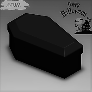 coffin box no7 fashion gift tool halloween celebration tum cults 3d print model - Mito3D
