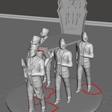 coffin dance cell phone holder fashion 3d print model - Mito3D