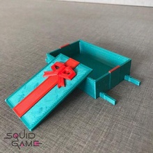 coffin gift - squid game toy 6 box accessory kid 3d print model - Mito3D